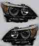 Фара BMW E60 03-09 черн. ксенон тюнинг комплект лев.+прав. <b>EAGLE EYES PF-EE-444-1138-LDHEM2</b> Фара BMW E60 03-09 черн. ксенон тюнинг комплект лев.+прав. <b>EAGLE EYES PF-EE-444-1138-LDHEM2</b> - изображение