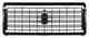 Решетка радиатора ВАЗ 2107 черная в сборе КамПласт Пластик 2107-8401014/2104 - изображение
