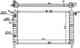 Радиатор DAEWOO NEXIA 1.5 / 1.8 95- <b>SAT DW0001</b> Радиатор DAEWOO NEXIA 1.5 / 1.8 95- <b>SAT DW0001</b> - изображение