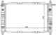 Радиатор DAEWOO MATIZ (KLYA) 0.8 98-01 <b>SAT DW0005</b> Радиатор DAEWOO MATIZ (KLYA) 0.8 98-01 <b>SAT DW0005</b> - изображение