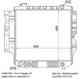 Радиатор JEEP WRANGLER 2.5 / 4.0 / 4.2 86-96 / / WRANGLER 2.5 / 4.0 97-07 <b>SAT JP0002</b> Радиатор JEEP WRANGLER 2.5 / 4.0 / 4.2 86-96 / / WRANGLER 2.5 / 4.0 97-07 <b>SAT JP0002</b> - изображение