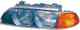 Фара BMW E39 95-00 с желтым габаритом <b>TYC TG-444-1119YL</b> Фара BMW E39 95-00 с желтым габаритом <b>TYC TG-444-1119YL</b> - изображение