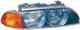Фара BMW E39 95-00 с желтым габаритом <b>TYC TG-444-1119YR</b> Фара BMW E39 95-00 с желтым габаритом <b>TYC TG-444-1119YR</b> - изображение