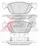 Колодки тормозные дисковые для HONDA ACCORD(CU) A.B.S. 37720 / 24796 - изображение