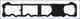 Прокладка крышки головки цилиндра AJUSA 11105100 - изображение