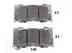 Колодки тормозные дисковые передний для INFINITI FX / NISSAN 370 Z(Z34) ASHIKA 50-01-146 - изображение