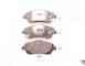 Колодки тормозные дисковые передний для TOYOTA AVENSIS(T25,T25#), COROLLA(R1#,ZER#,ZZE12#) ASHIKA 50-02-206 - изображение