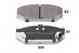 Колодки тормозные дисковые передний для SUZUKI SWIFT(EZ,MZ) ASHIKA 50-08-820 - изображение