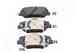 Колодки тормозные дисковые передний для HYUNDAI ELANTRA(MD,UD), i30 CW(FD,GD), i30(FD,GD) / KIA CARENS, CEED(JD), SORENTO(XM) ASHIKA 50-0K-K26 - изображение