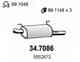 Глушитель выхлопных газов конечный ASSO 34.7086 - изображение