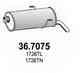 Глушитель выхлопных газов конечный ASSO 36.7075 - изображение