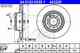 Тормозной диск ATE 422220 / 24.0122-0220.1 - изображение