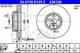 Тормозной диск ATE 436120 / 24.0136-0120.2 - изображение