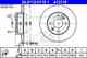 Тормозной диск ATE 412116 / 24.0112-0116.1 - изображение