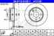 Тормозной диск ATE 412125 / 24.0112-0125.1 - изображение