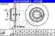 Тормозной диск ATE 412148 / 24.0112-0148.1 - изображение