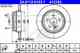 Тормозной диск ATE 412183 / 24.0112-0183.1 - изображение