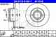 Тормозной диск ATE 413166 / 24.0113-0166.1 - изображение