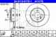 Тормозной диск ATE 413178 / 24.0113-0178.1 - изображение