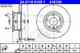 Тормозной диск ATE 418105 / 24.0118-0105.1 - изображение