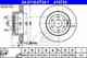 Тормозной диск ATE 418724 / 24.0118-0724.1 - изображение