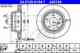 Тормозной диск ATE 420154 / 24.0120-0154.1 - изображение