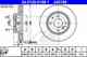 Тормозной диск ATE 420186 / 24.0120-0186.1 - изображение