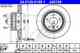 Тормозной диск ATE 420195 / 24.0120-0195.1 - изображение