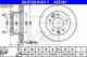 Тормозной диск ATE 422161 / 24.0122-0161.1 - изображение