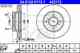 Тормозной диск ATE 422172 / 24.0122-0172.1 - изображение