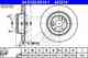 Тормозной диск ATE 422214 / 24.0122-0214.1 - изображение