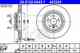Тормозной диск ATE 422243 / 24.0122-0243.1 - изображение
