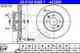 Тормозной диск ATE 422260 / 24.0122-0260.1 - изображение