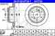 Тормозной диск ATE 422724 / 24.0122-0724.1 - изображение