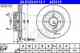Тормозной диск ATE 423113 / 24.0123-0113.1 - изображение