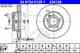 Тормозной диск ATE 424128 / 24.0124-0128.1 - изображение