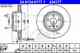Тормозной диск ATE 424177 / 24.0124-0177.1 - изображение