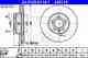 Тормозной диск ATE 425114 / 24.0125-0114.1 - изображение