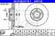Тормозной диск ATE 425115 / 24.0125-0115.1 - изображение