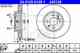 Тормозной диск ATE 425125 / 24.0125-0125.1 - изображение