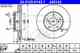 Тормозной диск ATE 425143 / 24.0125-0143.1 - изображение