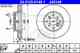 Тормозной диск ATE 425146 / 24.0125-0146.1 - изображение