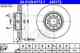Тормозной диск ATE 425172 / 24.0125-0172.1 - изображение