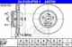 Тормозной диск ATE 425700 / 24.0125-0700.1 - изображение