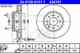 Тормозной диск ATE 426101 / 24.0126-0101.1 - изображение