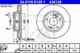 Тормозной диск ATE 426128 / 24.0126-0128.1 - изображение