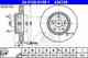 Тормозной диск ATE 426156 / 24.0126-0156.1 - изображение