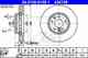 Тормозной диск ATE 426158 / 24.0126-0158.1 - изображение