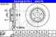 Тормозной диск ATE 426170 / 24.0126-0170.1 - изображение