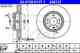 Тормозной диск ATE 428137 / 24.0128-0137.1 - изображение